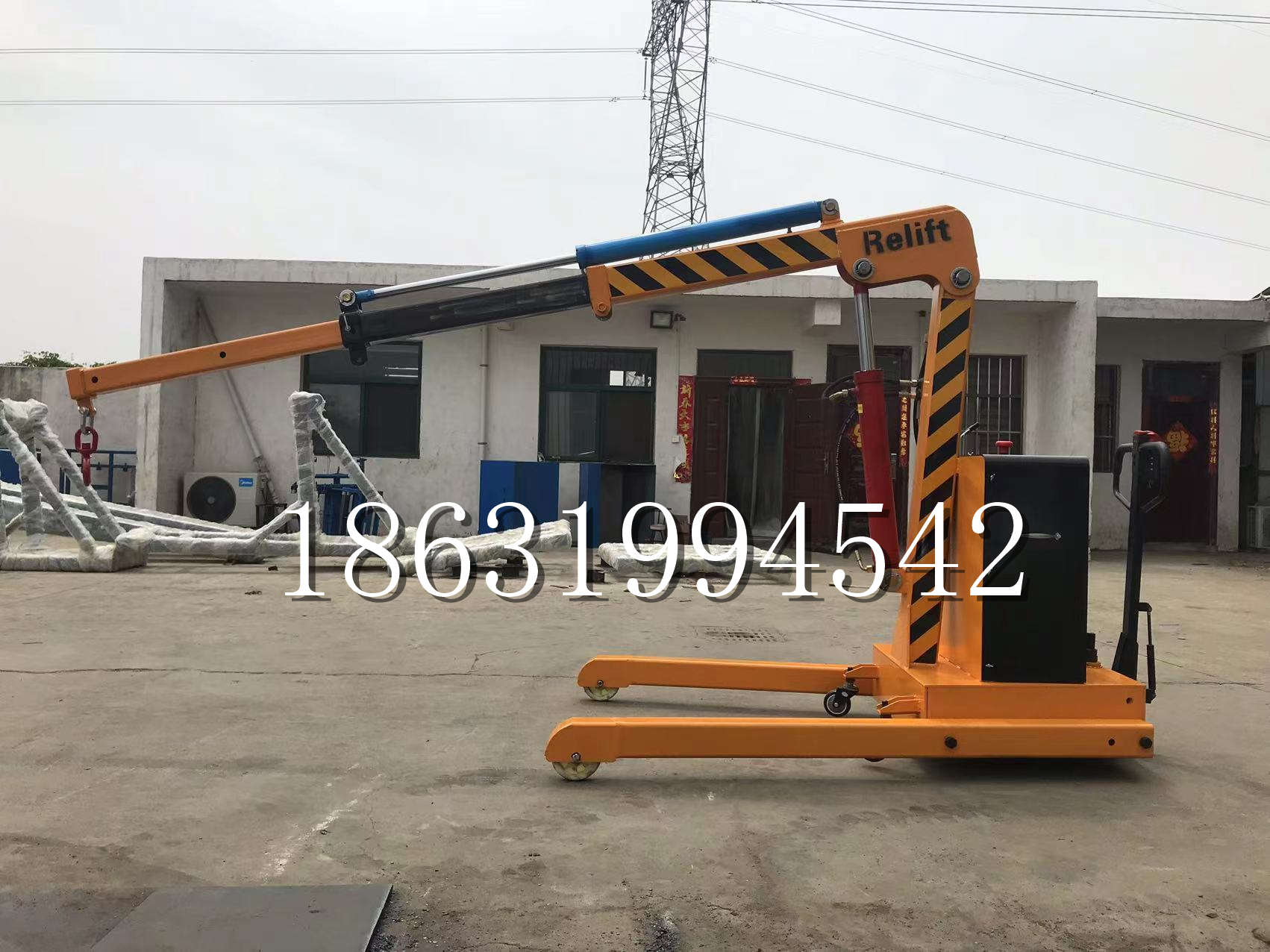 东石乡久征定做3吨三轮随车吊 农用园林绿化移树吊 平板工程用小吊机